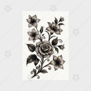 Midnight Floral Noir