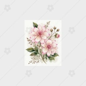 Soft Dahlia Charm