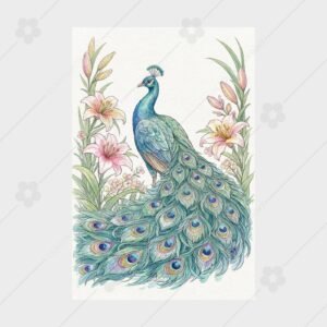 Peacock Paradise Bloom
