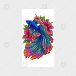 Rainbow Betta Splash
