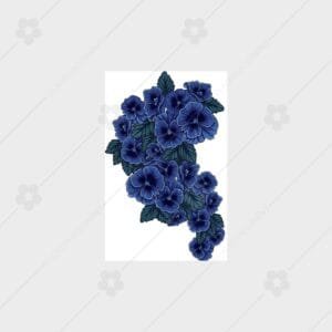 Midnight Blue Bloom