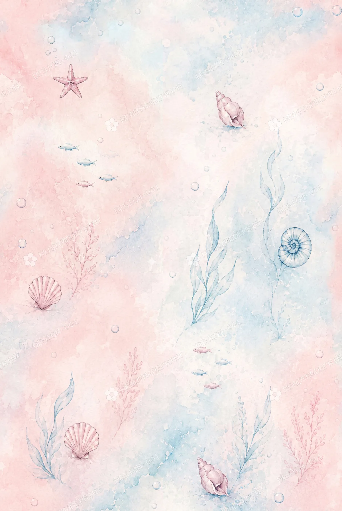 Pastel Ocean Shells