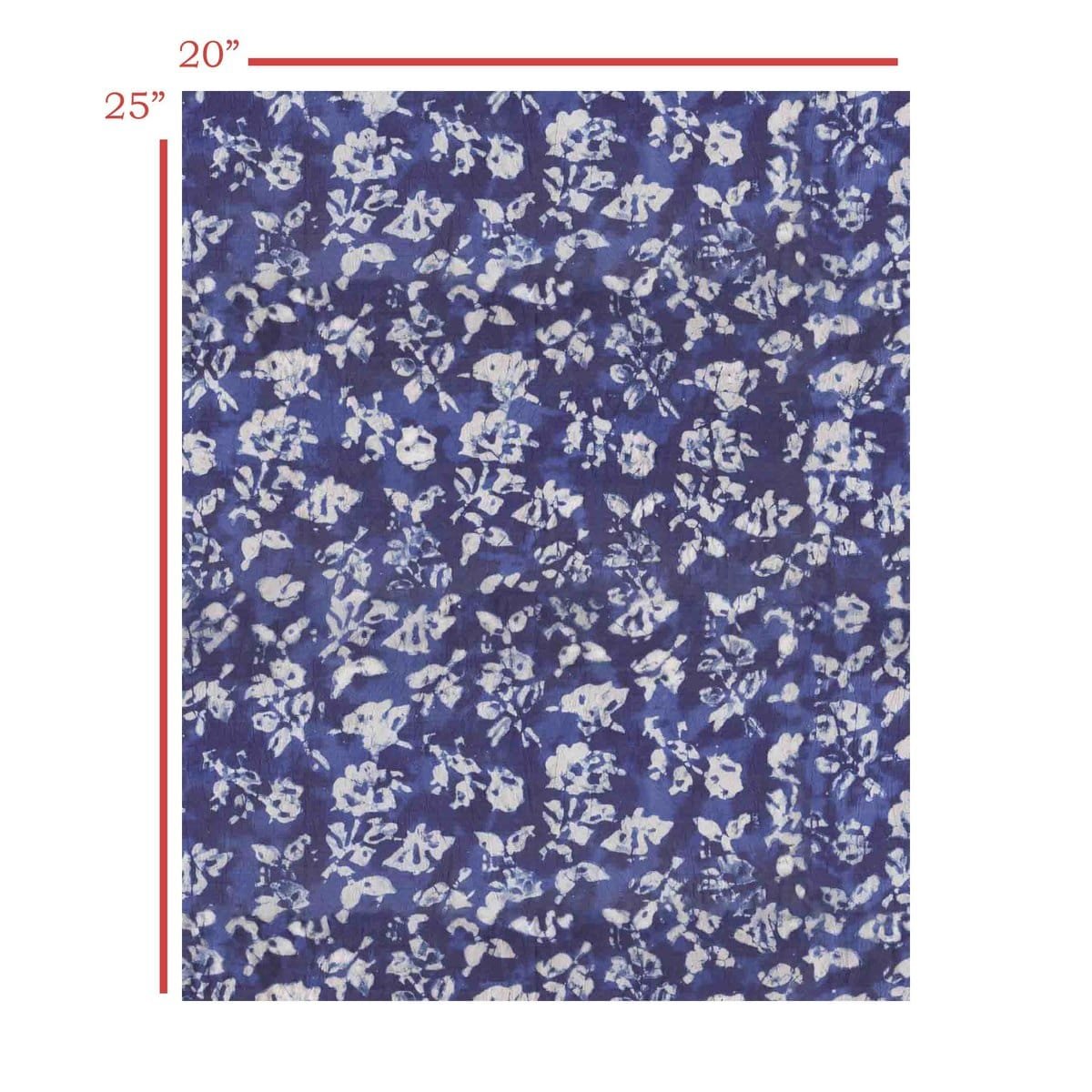 Indigo batik print design by READYMADEPRINT