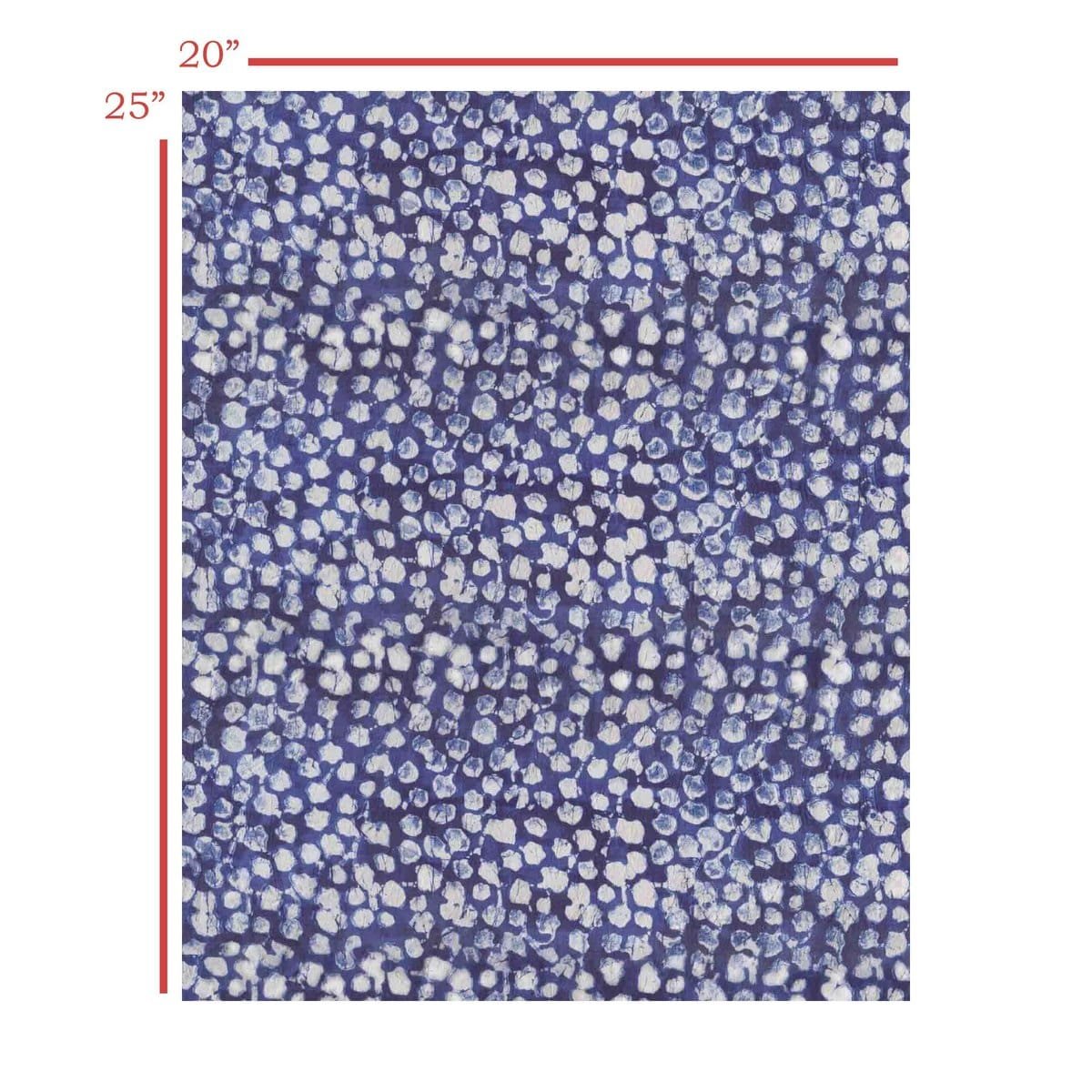 Indigo batik print design by READYMADEPRINT