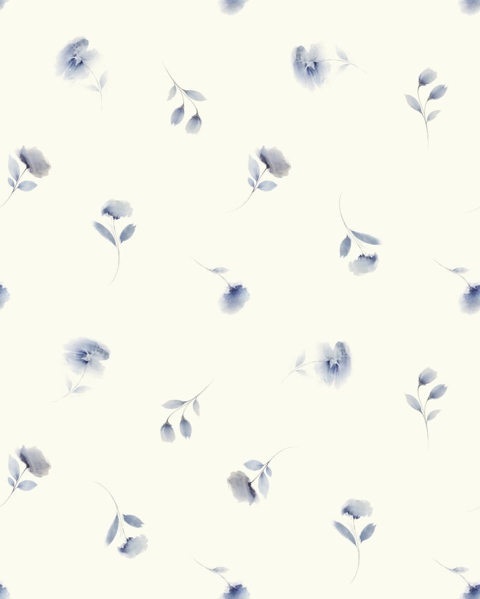 Watercolour floral print design by READYMADEPRINT