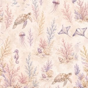 Vintage Underwater Reef