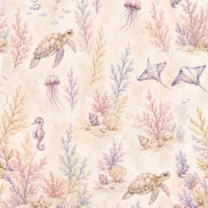 Vintage Underwater Reef