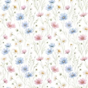 Spring Meadow Daisy Floral Jaal