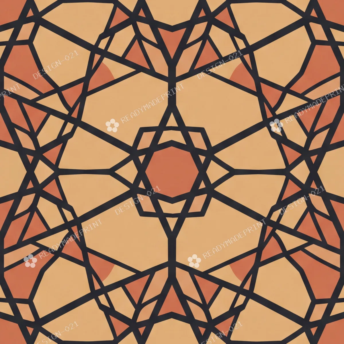 Hexagon Lattice Geometric Pattern Hexagon Lattice Geometric Pattern