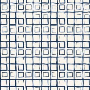 Handdrawn Grid Geometric Pattern
