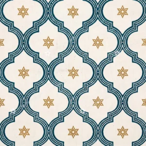 Ajrakh Lattice Floral