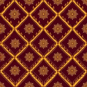Ajrakh Diamond Jaal
