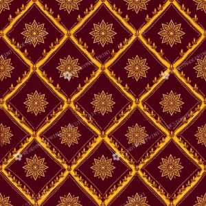 Ajrakh Diamond Jaal