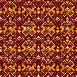 Ajrakh Ornamental Border