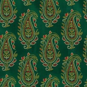 Emerald Green Meenakari Kairi Paisley