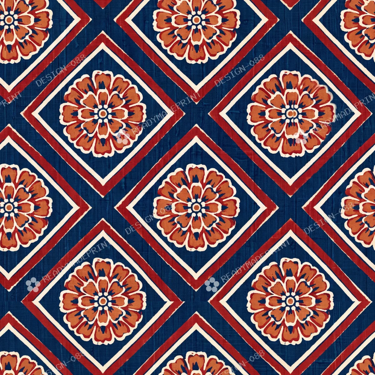 Indigo Dabu Blossom Jaal Indigo Dabu Blossom Jaal