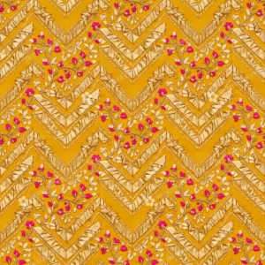 Mustard Gota Patti Vine Jaal