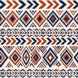 Indigo Ikat Diamond Jaal 02