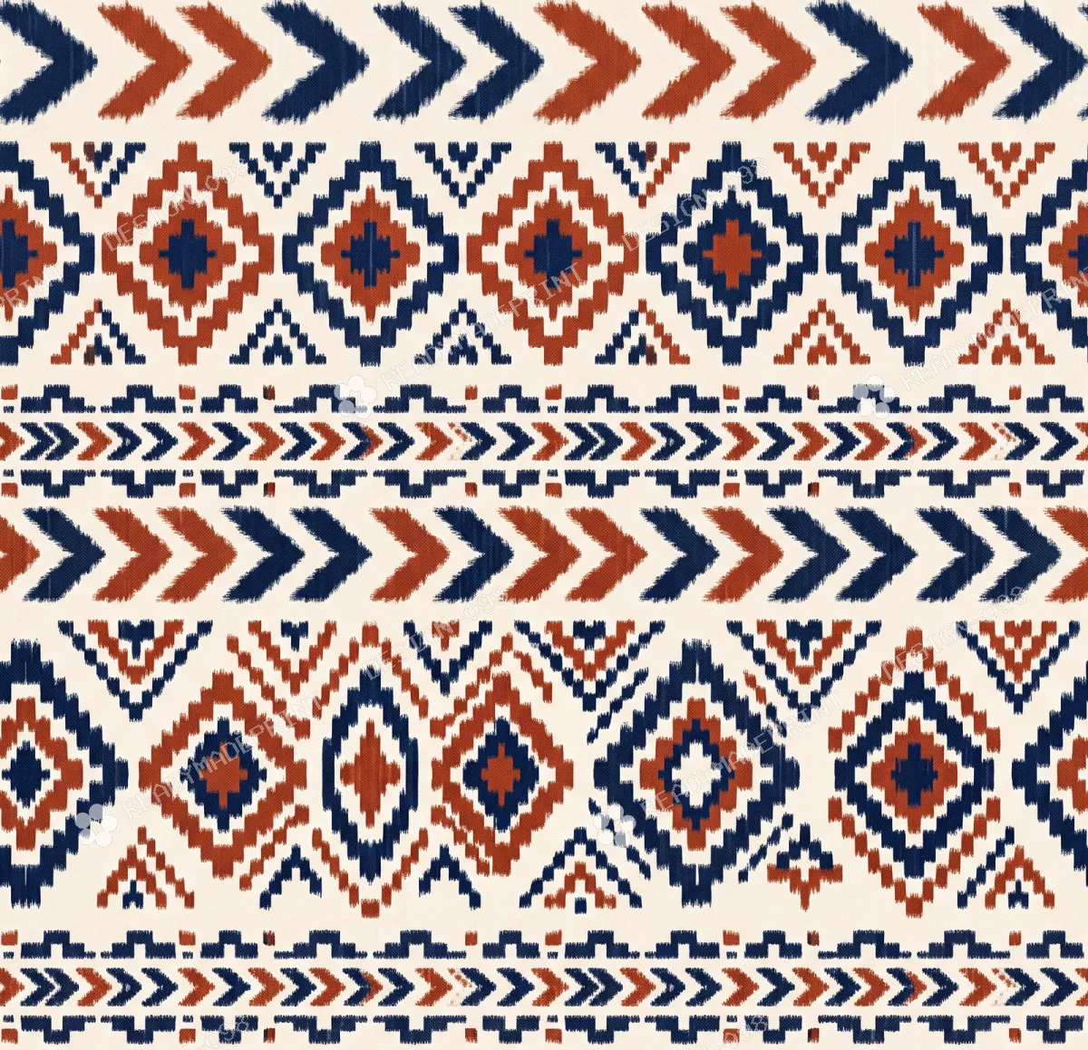 Indigo Ikat Diamond Jaal 02 Indigo Ikat Diamond Jaal 02