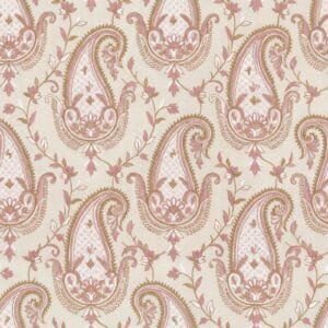 Dusty Rose Jamdani Paisley Jaal