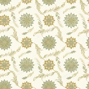 Sage Green Jamdani Vine Jaal