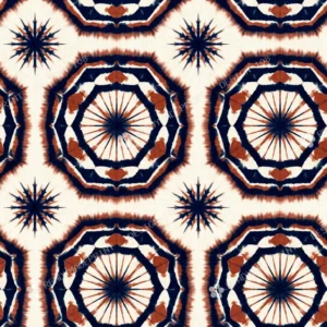 Indigo Shibori Mandala Jaal