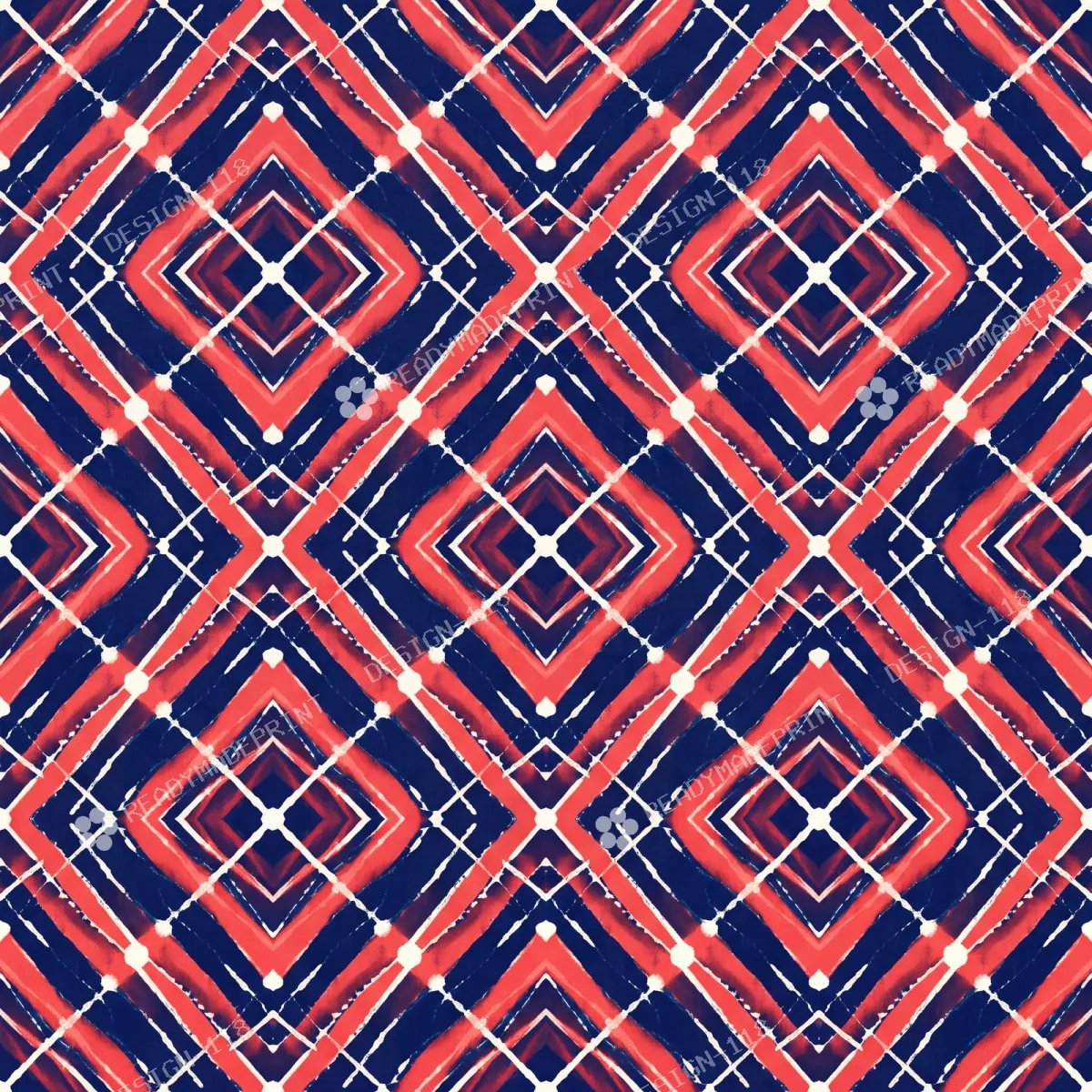 Indigo Leheriya Diamond Jaal Indigo Leheriya Diamond Jaal