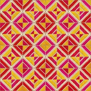 Mustard Phulkari Trellis Jaal