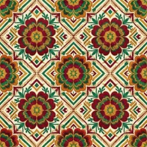 Maroon Phulkari Floral Jaal