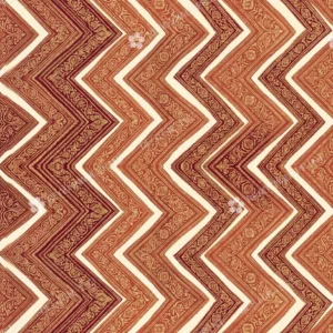 Maroon Zari Chevron Jaal Maroon Zari Chevron Jaal
