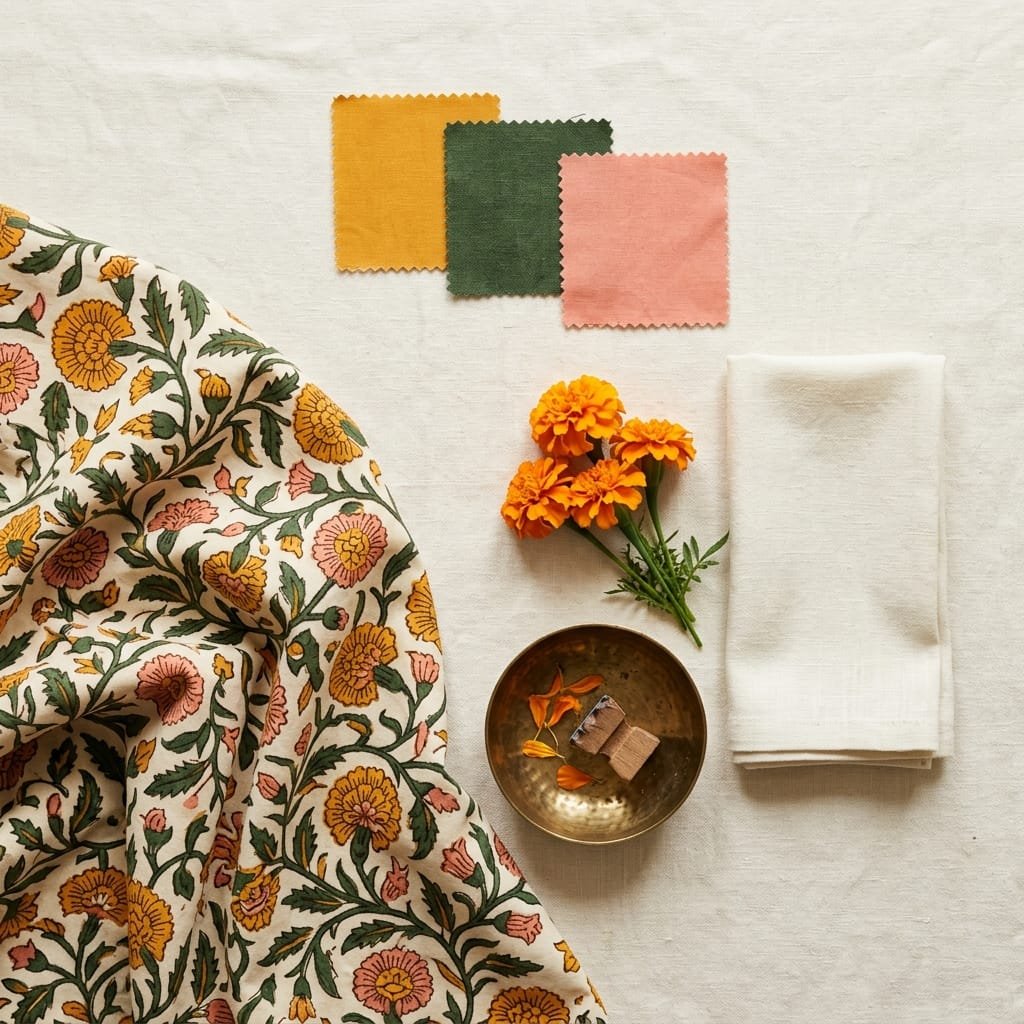 Marigold Ad Moodboard