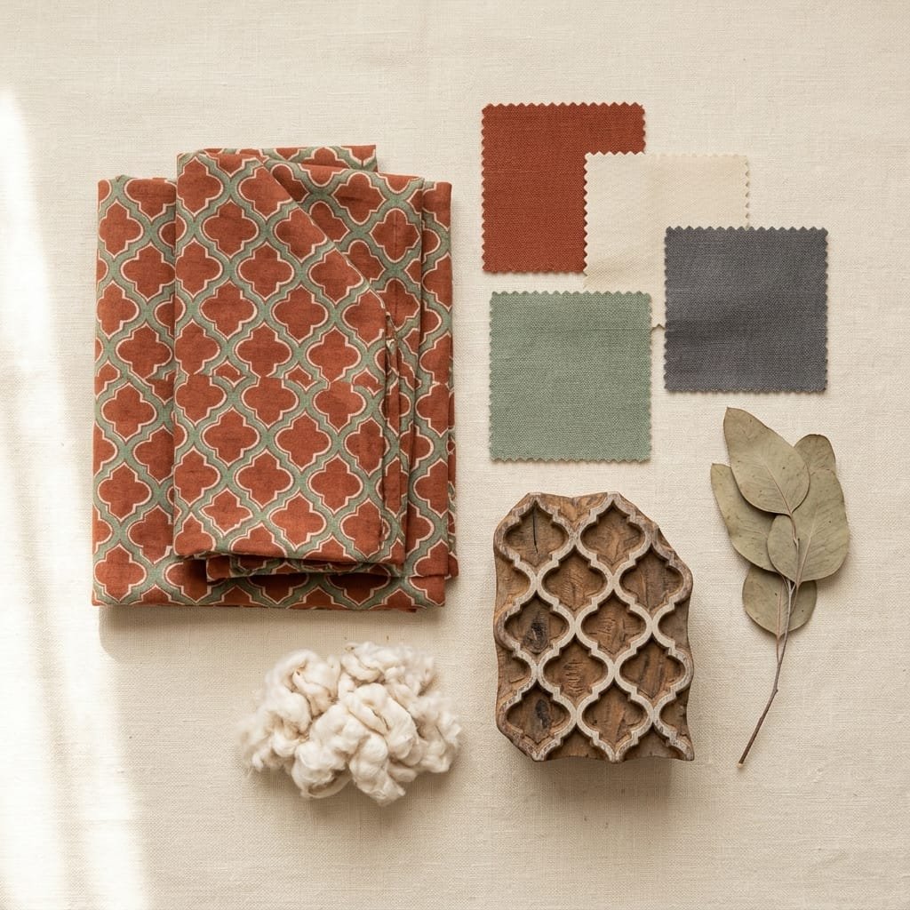 Terracotta Jaali Moodboard