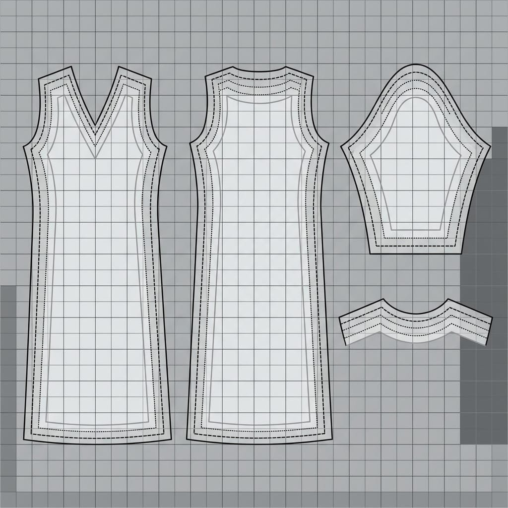 Graded DXF Blocks