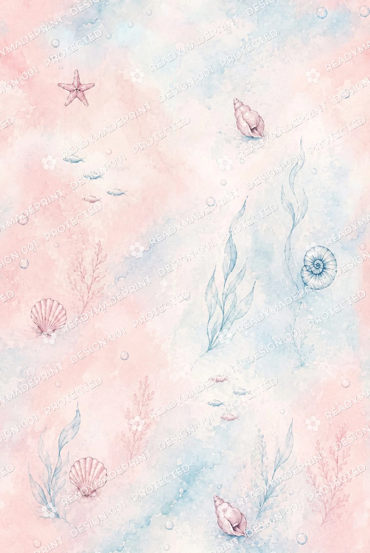 Pastel Ocean Shells Pastel Ocean Shells