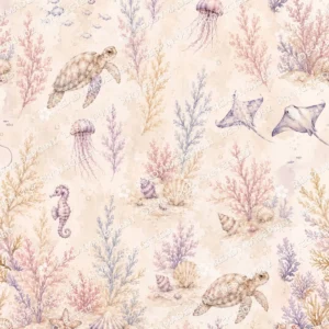 Vintage Underwater Reef