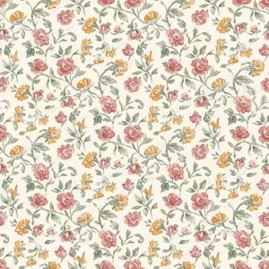 Indian Jaal Rose and Marigold Floral Indian Jaal Rose and Marigold Floral