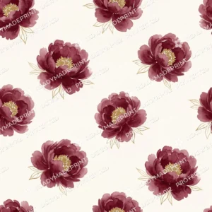 Mughal Rose Peony Floral Jaal