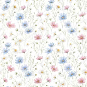 Spring Meadow Daisy Floral Jaal