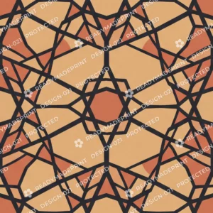 Hexagon Lattice Geometric Pattern Hexagon Lattice Geometric Pattern