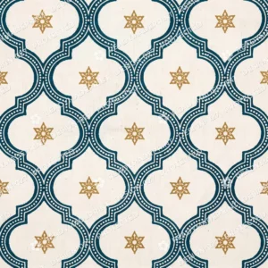 Ajrakh Lattice Floral