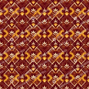 Ajrakh Ornamental Border
