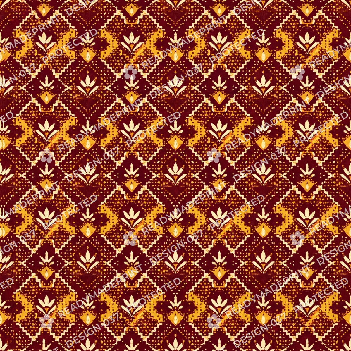 Ajrakh Ornamental Border Ajrakh Ornamental Border