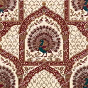 Golden Ochre Kalamkari Kairi Paisley