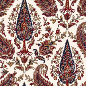 Kalamkari Tree of Life Kairi Paisley