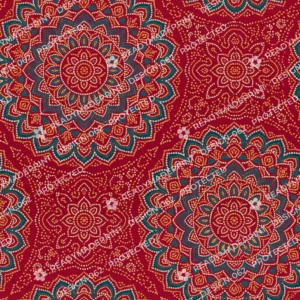 Royal Rogan Art Sunburst Mandala