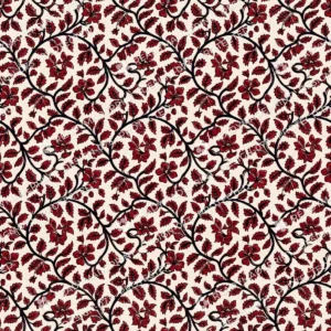 Crimson Bagh Print Floral Booti