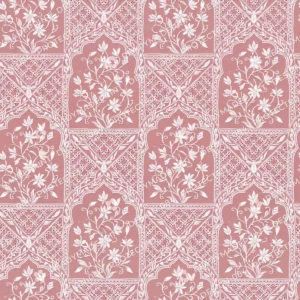 Dusty Rose Chikankari Arch Jaal