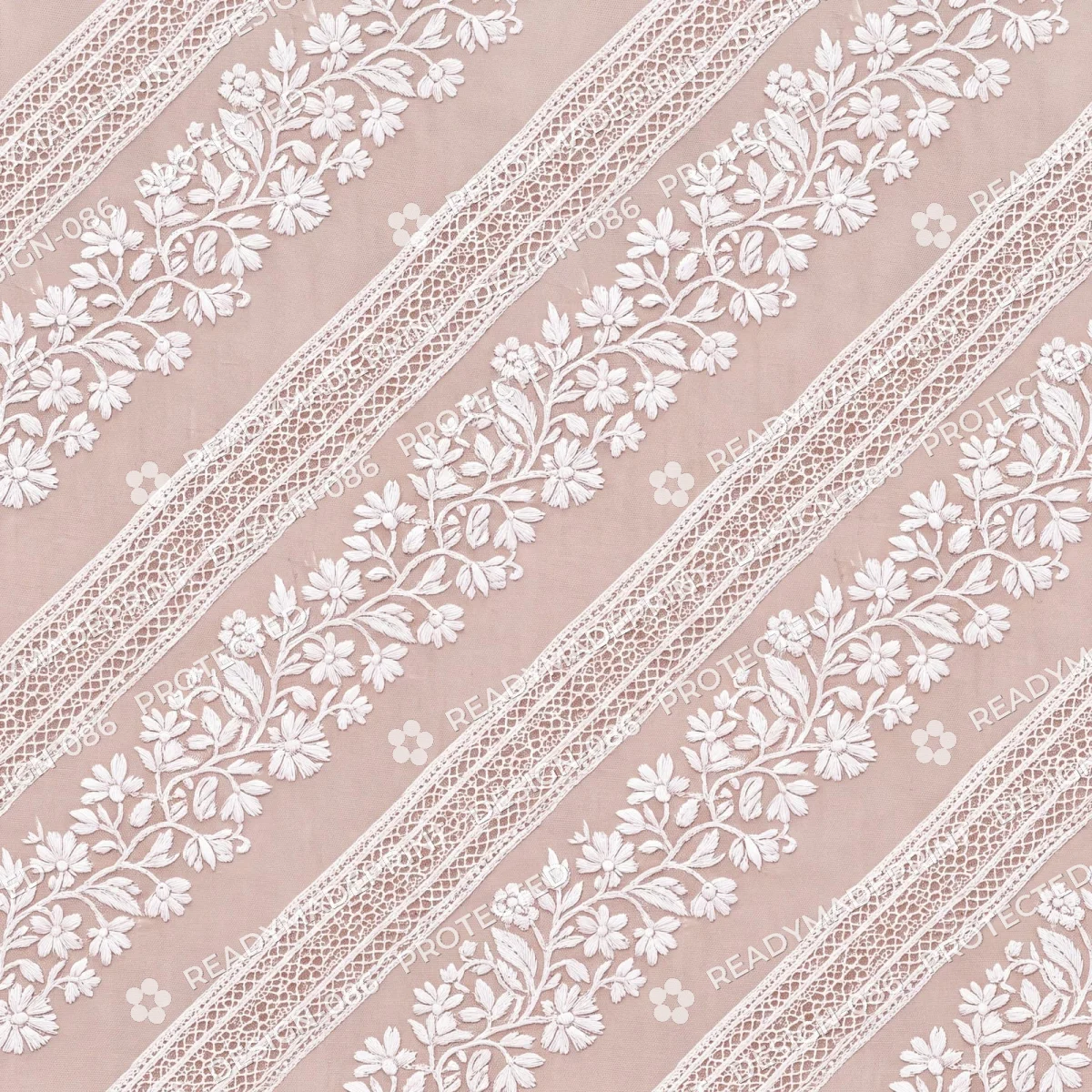 Ivory Chikankari Vine Jaal Ivory Chikankari Vine Jaal