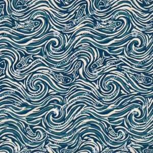 Indigo Dabu Wave Jaal