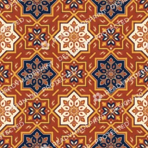 Terracotta Patola Star Jaal